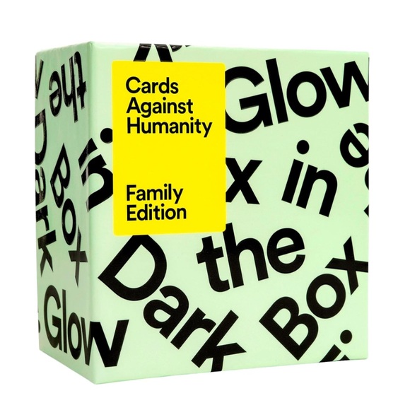 Cards Against Humanity Family Edition Glow in the Dark Box - Picture 1 of 5